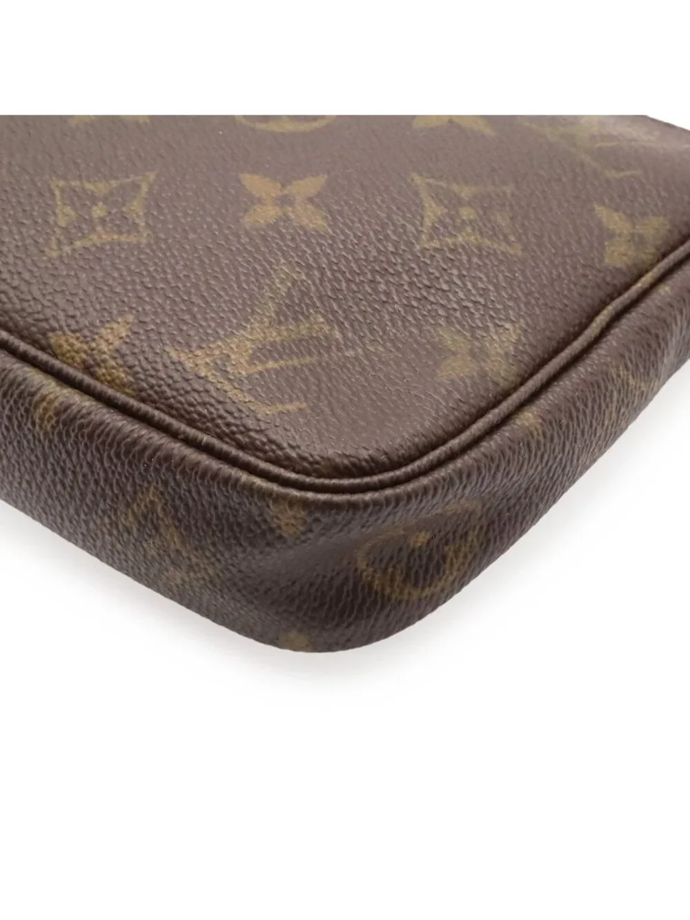 Louis Vuitton Monogram Pochette Soir Pouch Handbag Party